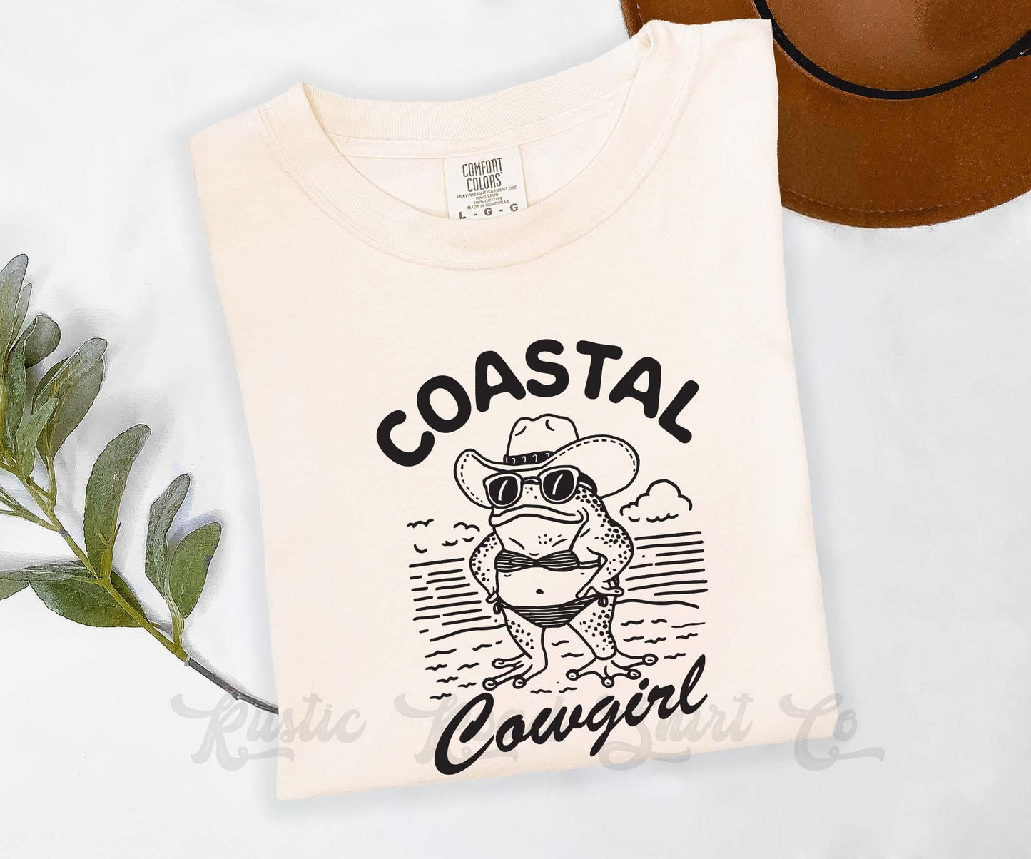 Coastal Cowgirl Shirt, Comfort Colors® Shirt, Funny Summer Shirt, Summer Coquette Shirt, Oversized Shirt, Plus Sized Shirt