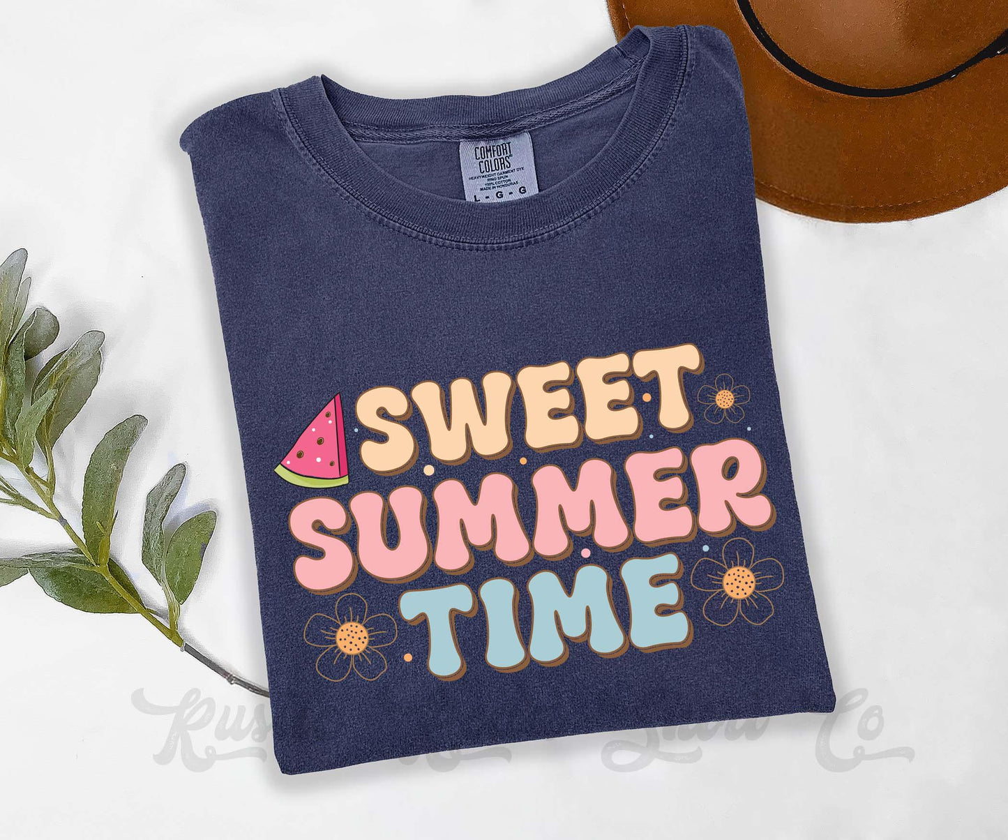 Sweet Summer Time Shirt, Comfort Colors® Shirt, Country Concert Shirt, Summer Coquette Shirt, Oversized Shirt, Plus Sized Shirt