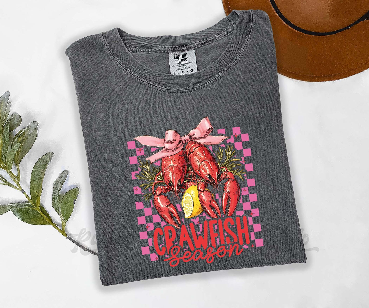 Crawfish Shirt, Comfort Colors® Shirt, Beach Shirt, Summer Shirt, Oversized Shirt, Plus Sized Shirt