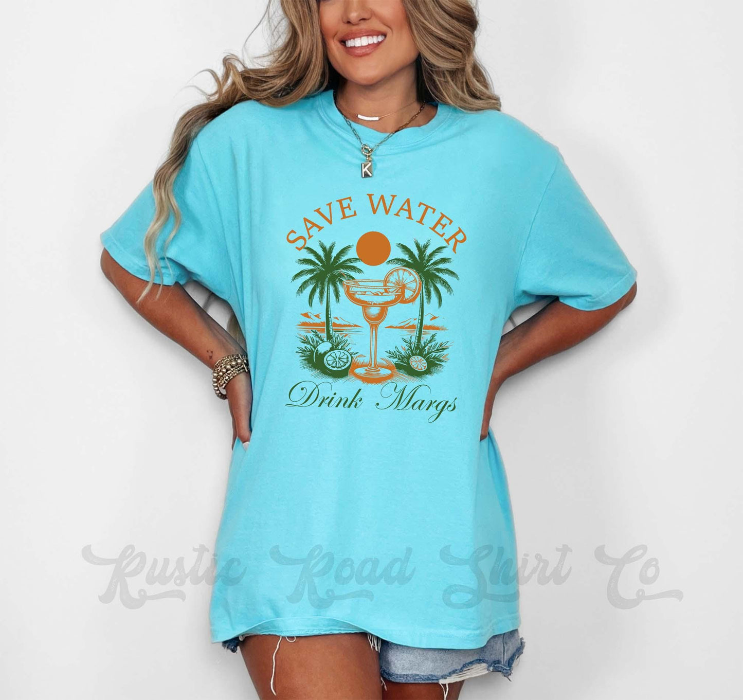 Save Water Drink Margs Shirt, Comfort Colors Shirt, Beach Shirt, Summer Shirt, Oversized Shirt, Plus Sized Shirt