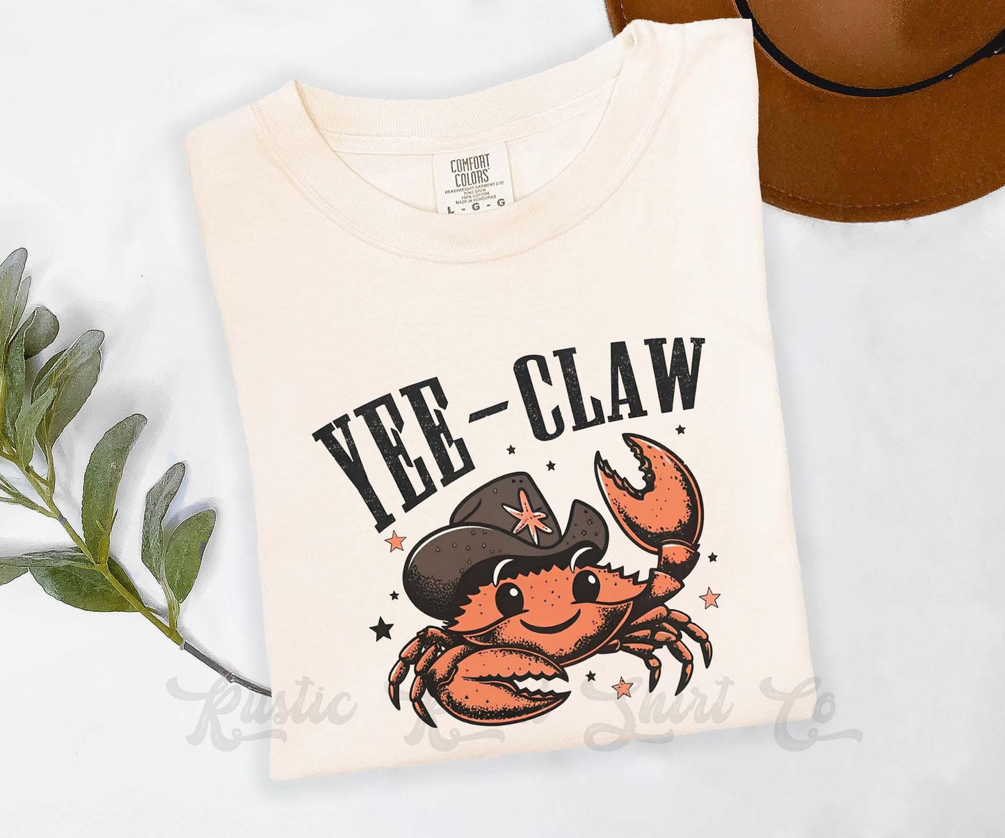 Yee Claw Shirt, Comfort Colors® Shirt, Funny Beach Shirt, Summer Shirt, Oversized Shirt, Plus Sized Shirt
