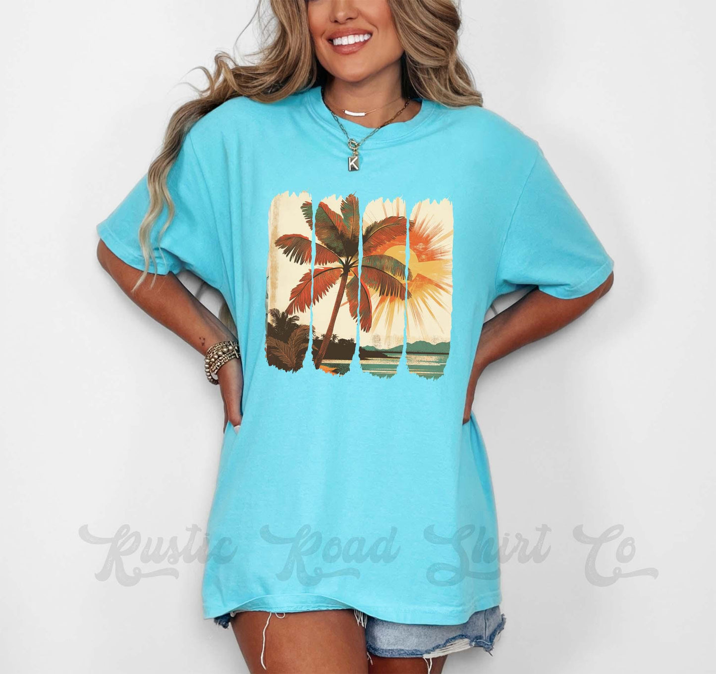 Beach Vibes Shirt, Comfort Colors® Shirt, Lake Life Shirt, Summer Shirt, Oversized Shirt, Plus Sized Shirt