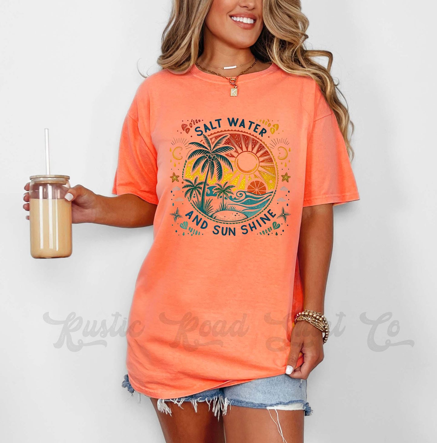 Summer Beach Shirt, Comfort Colors Shirt, Beach Shirt, Summer Shirt, Oversized Shirt, Plus Sized Shirt