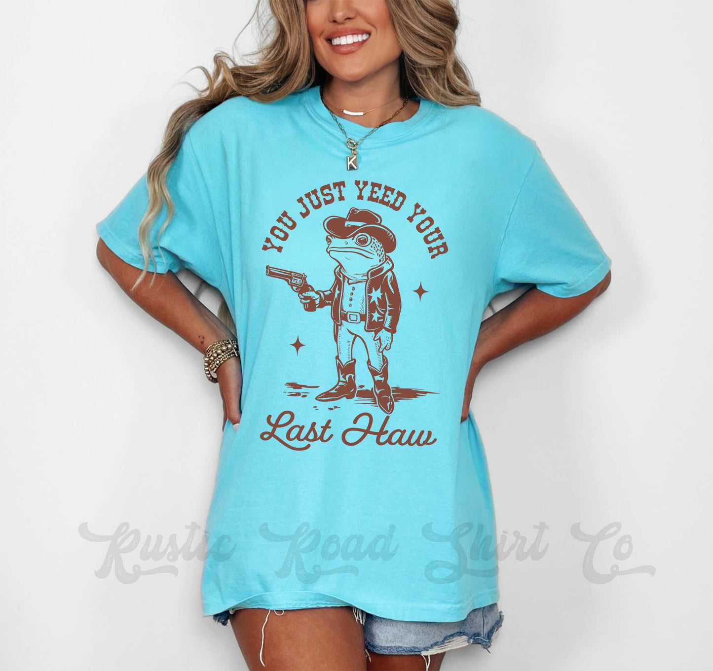 Funny Western Shirt, Comfort Colors® Shirt, Yee Haw Shirt, Summer Shirt, Oversized Shirt, Plus Sized Shirt