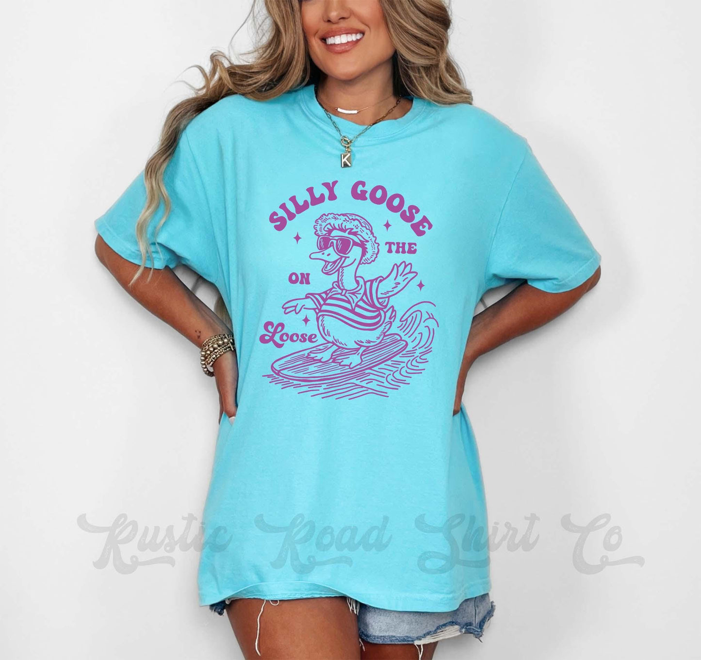 Silly Goose Shirt, Comfort Colors® Shirt, Yee Haw Shirt, Summer Shirt, Oversized Shirt, Plus Sized Shirt