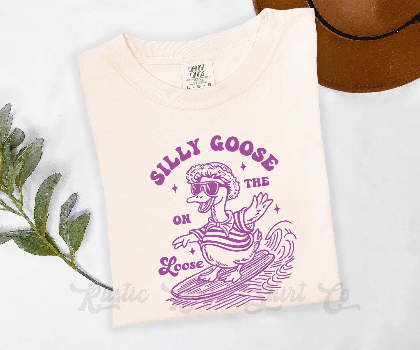 Silly Goose Shirt, Comfort Colors® Shirt, Yee Haw Shirt, Summer Shirt, Oversized Shirt, Plus Sized Shirt
