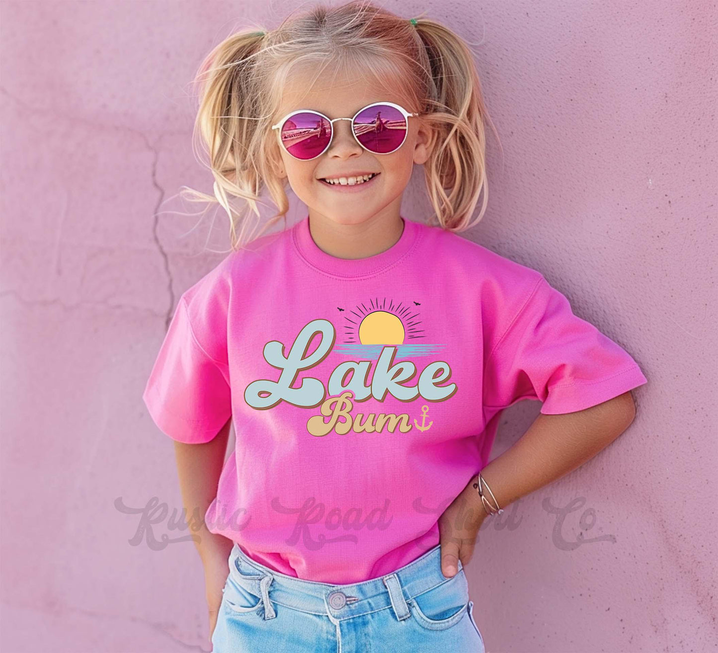 Lake Bum Shirt, Lake Girls Shirt, Summer Girls Shirt, Beach Vacation Shirt, Retro 90s shirt, Summer Vacation Shirt,