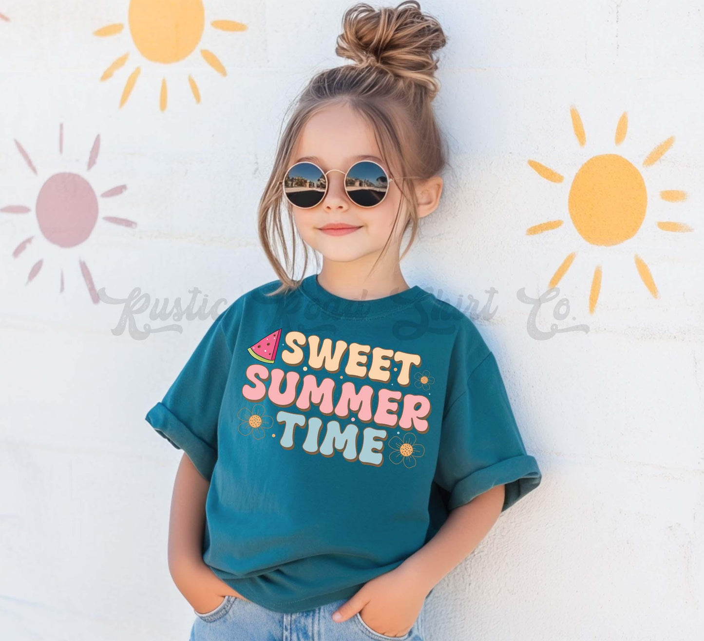 Sweet Summer Time Shirt, Lake Girls Shirt, Beach Girls Shirt, Beach Vacation Shirt, Retro 90s shirt, Summer Vacation Shirt,