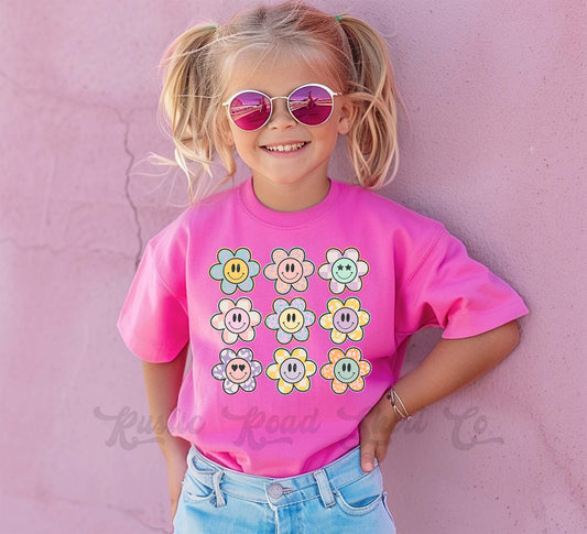Preppy Girls Shirt, Summer Girls Shirt, Beach Vacation Shirt, Retro 90s shirt, Summer Vacation Shirt,