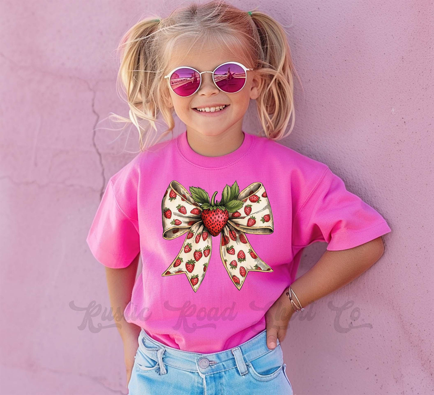 Strawberry Shirt, Garden Shirt, Summer Girls Shirt, Retro 90s shirt, Summer Vacation Shirt,
