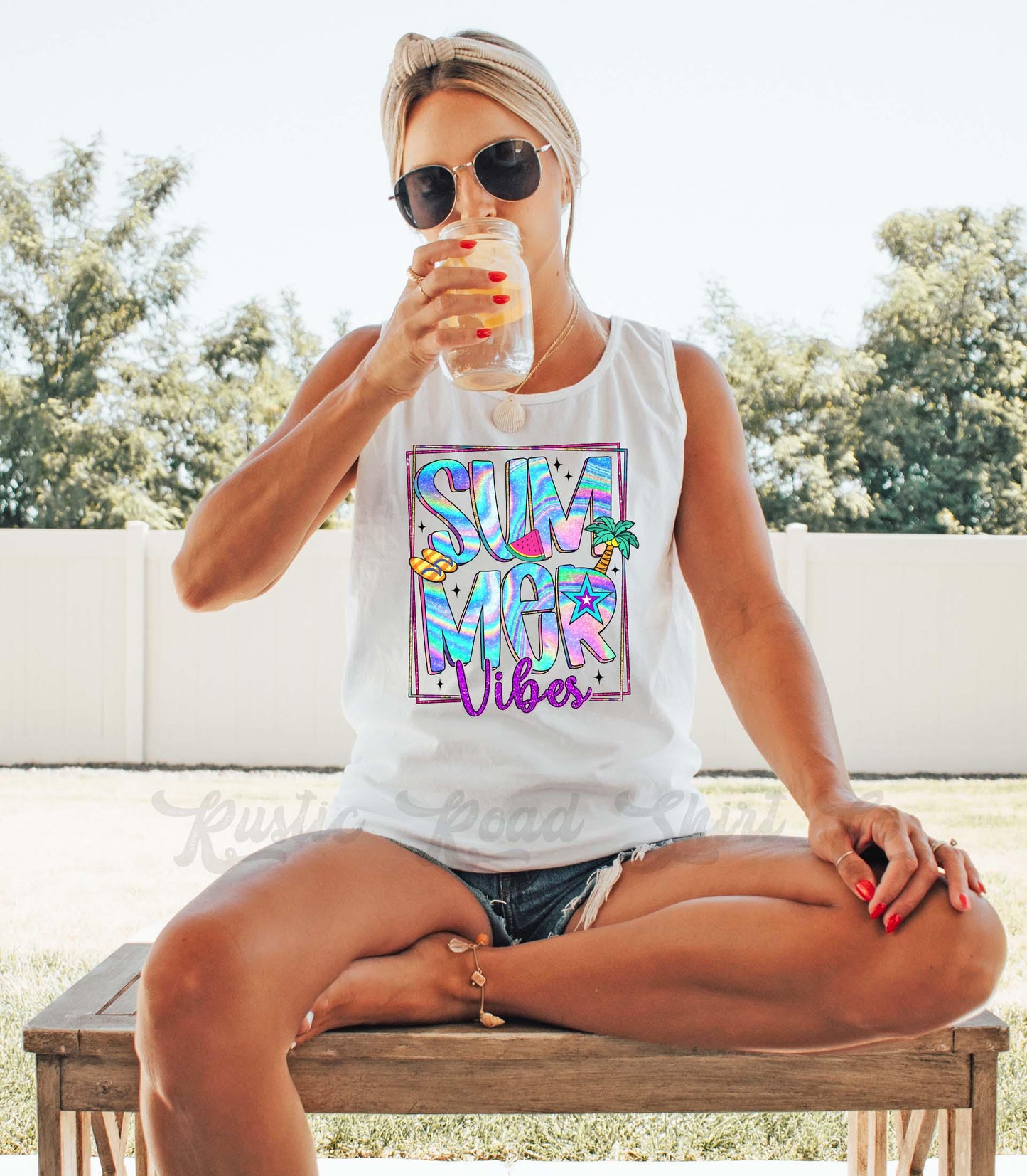 Summer Vibes Tank Top, Comfort Colors Tank Top, Boating Tank Top, Lake Life Tank, Summer Tank Top, Summer Vibes Tank Top