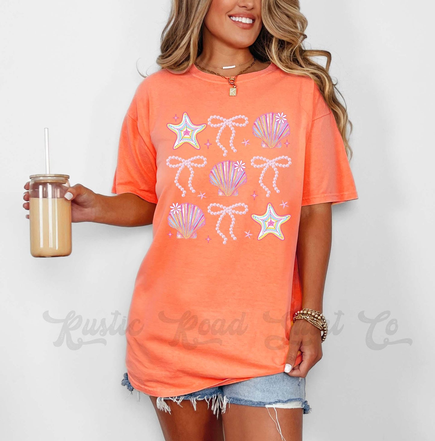 Beach Vibes Shirt, Comfort Colors® Shirt, Lake Life Shirt, Summer Coquette Shirt, Oversized Shirt, Plus Sized Shirt