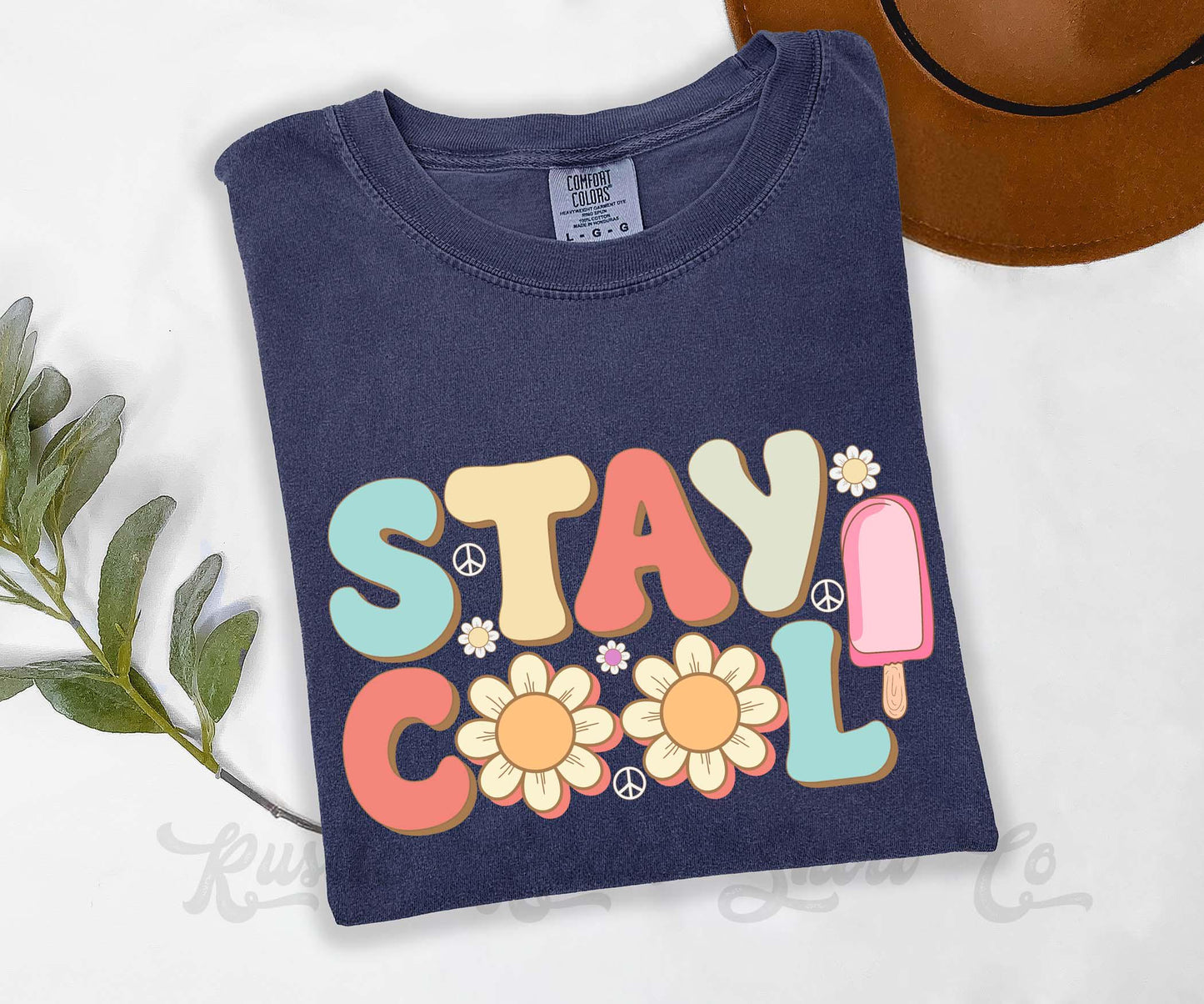 Stay Cool Summer Shirt, Comfort Colors® Shirt, Lake Life Shirt, Summer Coquette Shirt, Oversized Shirt, Plus Sized Shirt