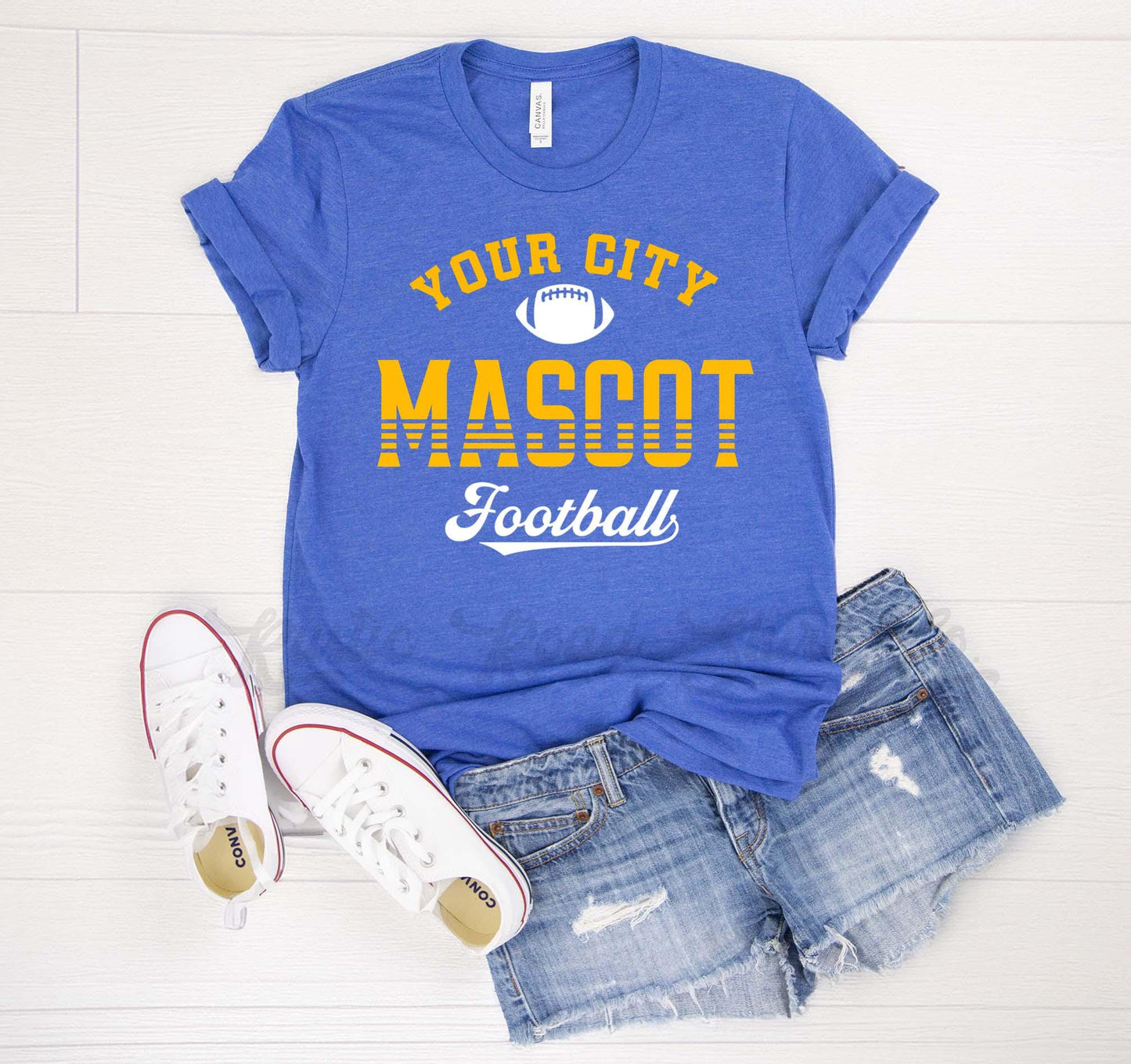 Custom Football Team Shirt, Football Mom Shirt, Football Sister Shirt, Football Girlfriend, Football Jersey