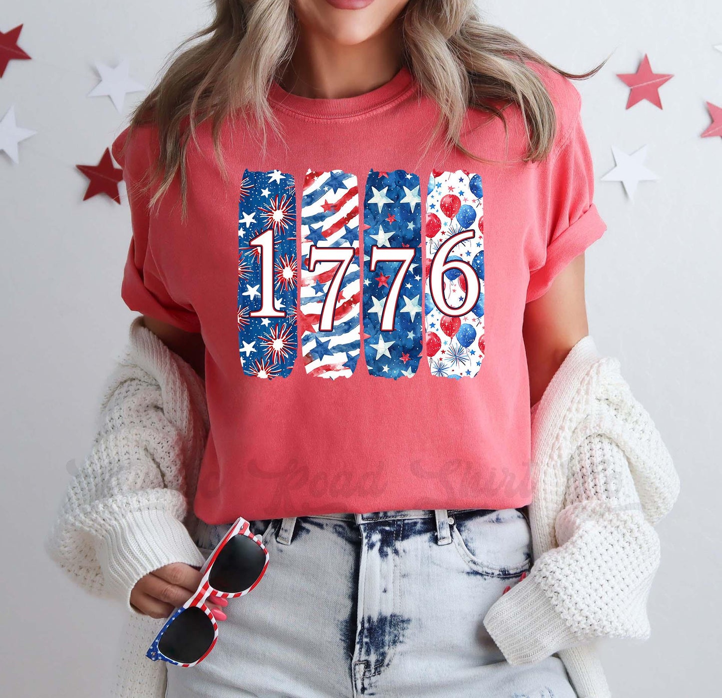 1776 Shirt, Fourth of July Shirt, Memorial Day Shirt, Comfort Colors™ Shirt, 4th of July Shirt,