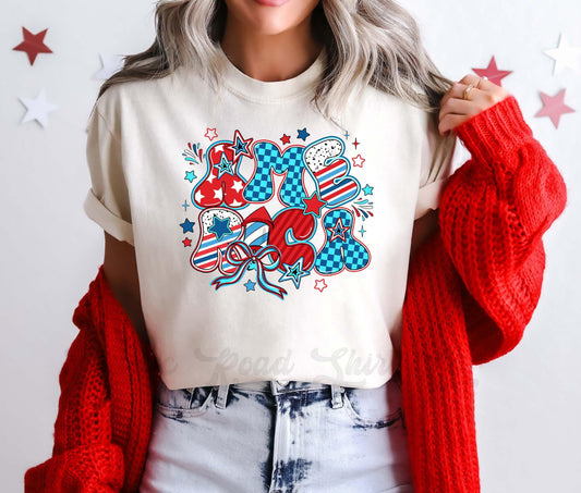 America Shirt, Fourth of July Shirt, Memorial Day Shirt, Comfort Colors™ Shirt, 4th of July Shirt,