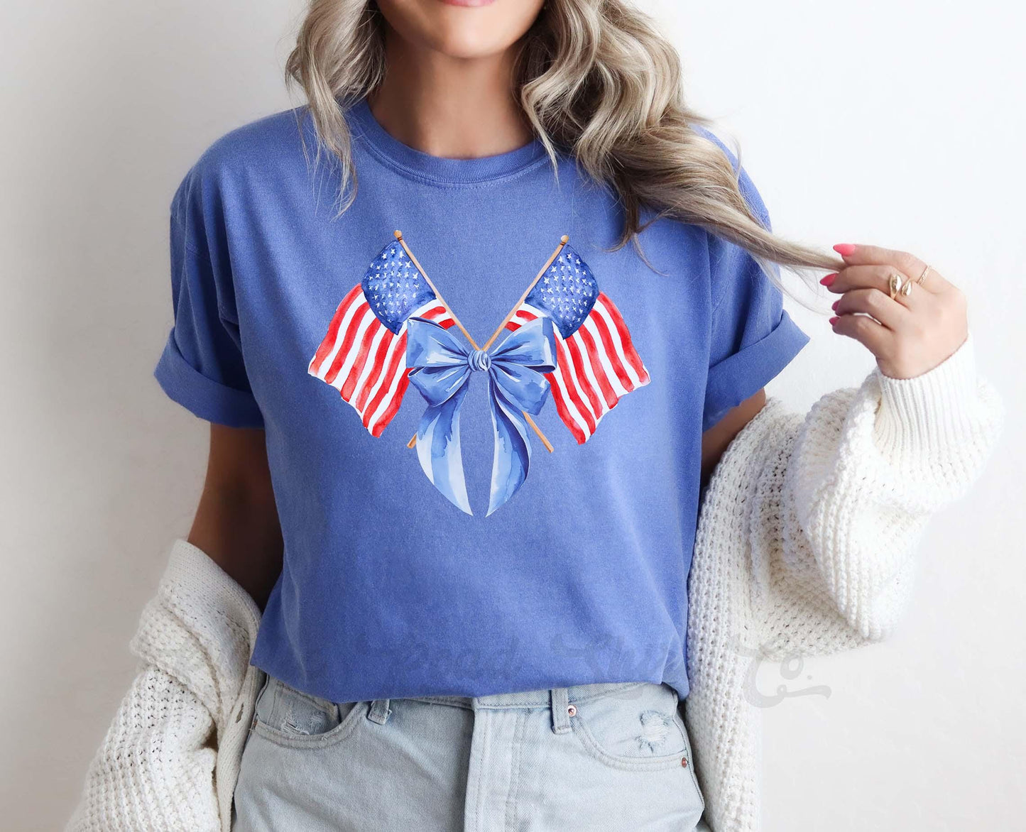 Coquette 4th of July Shirt, Fourth of July Shirt, Memorial Day Shirt, Comfort Colors™ Shirt, 4th of July Shirt,