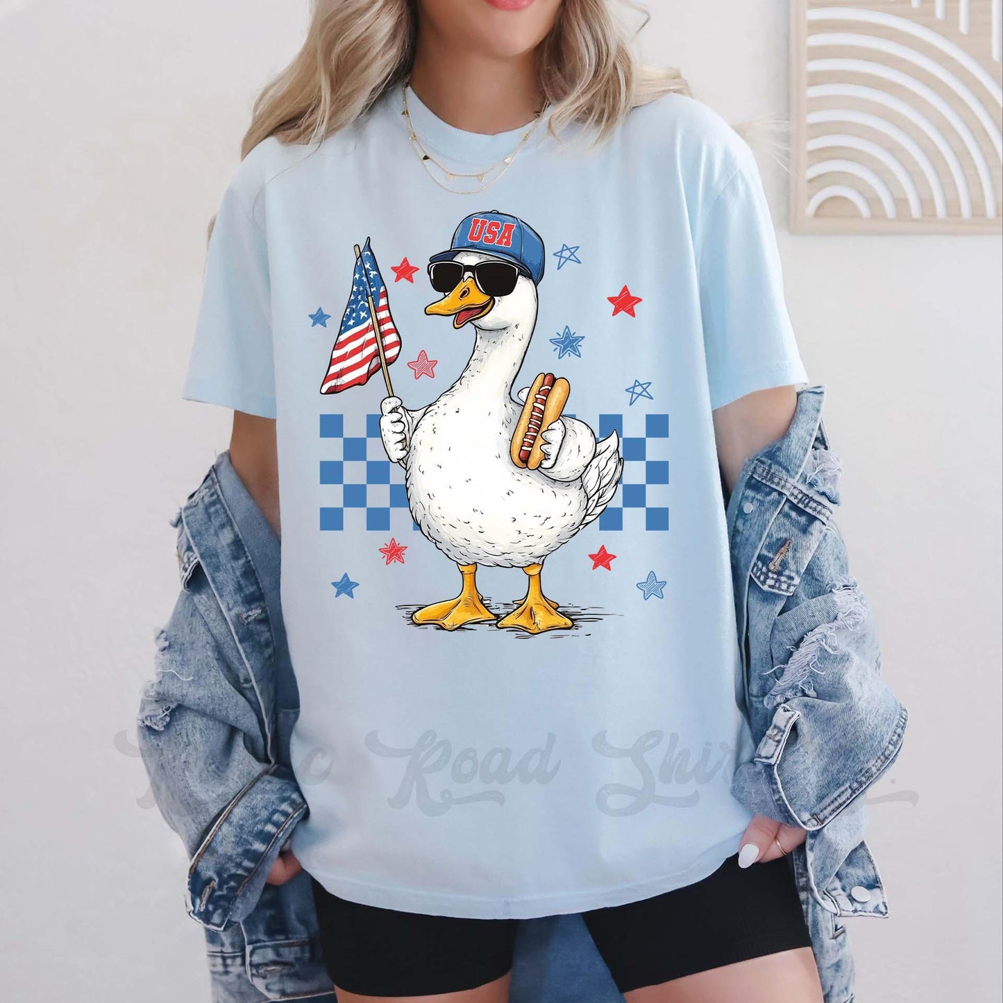 Goose 4th of July Shirt, Fourth of July Shirt, Memorial Day Shirt, Comfort Colors™ Shirt, 4th of July Shirt,