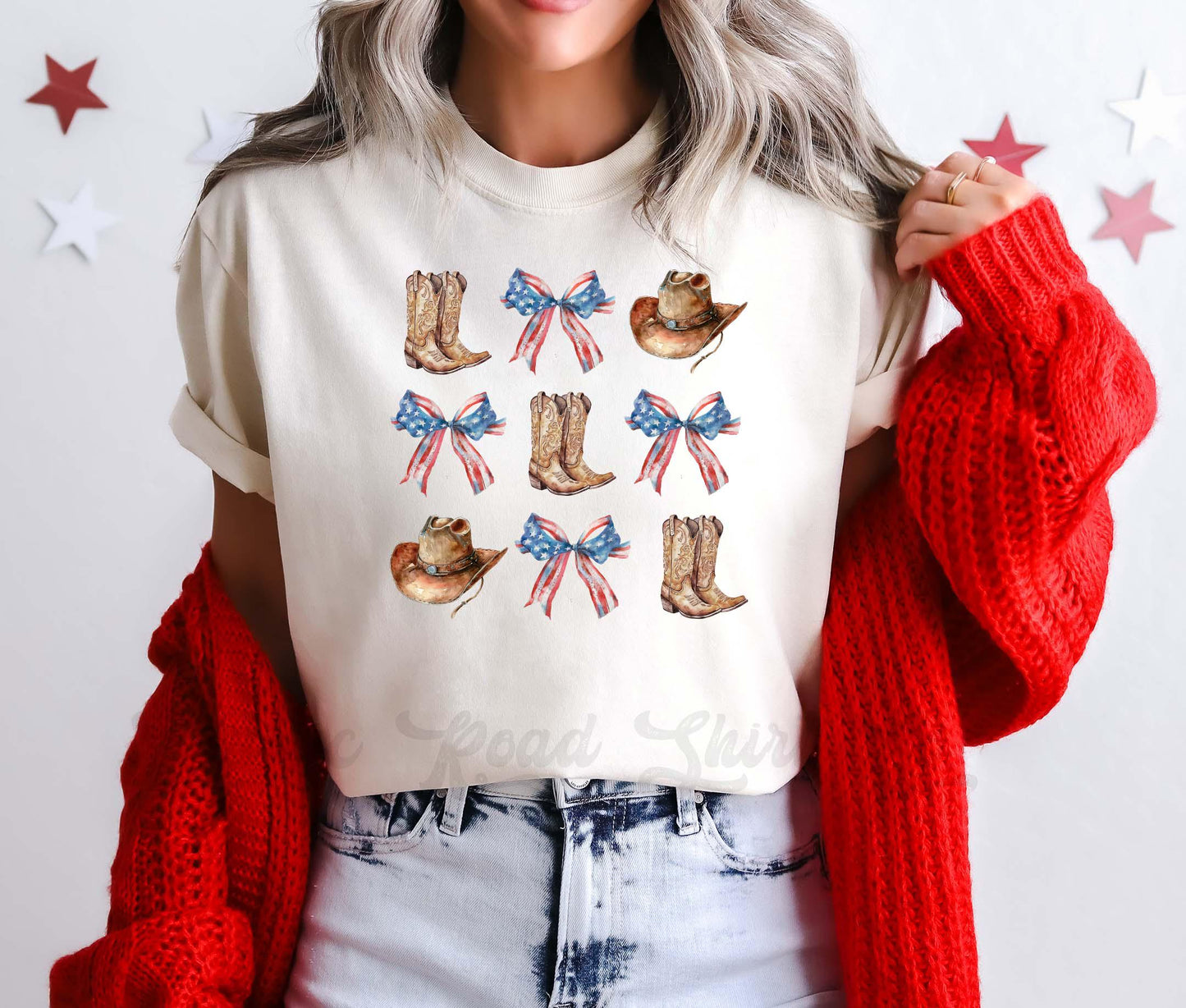Western 4th of July Shirt, Fourth of July Shirt, Memorial Day Shirt, Comfort Colors™ Shirt, 4th of July Shirt,