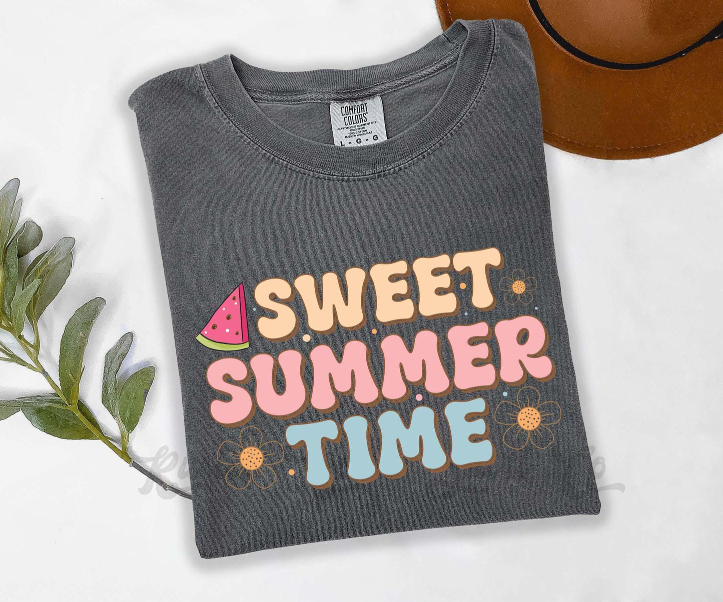 Sweet Summer Time Shirt, Comfort Colors® Shirt, Country Concert Shirt, Summer Coquette Shirt, Oversized Shirt, Plus Sized Shirt