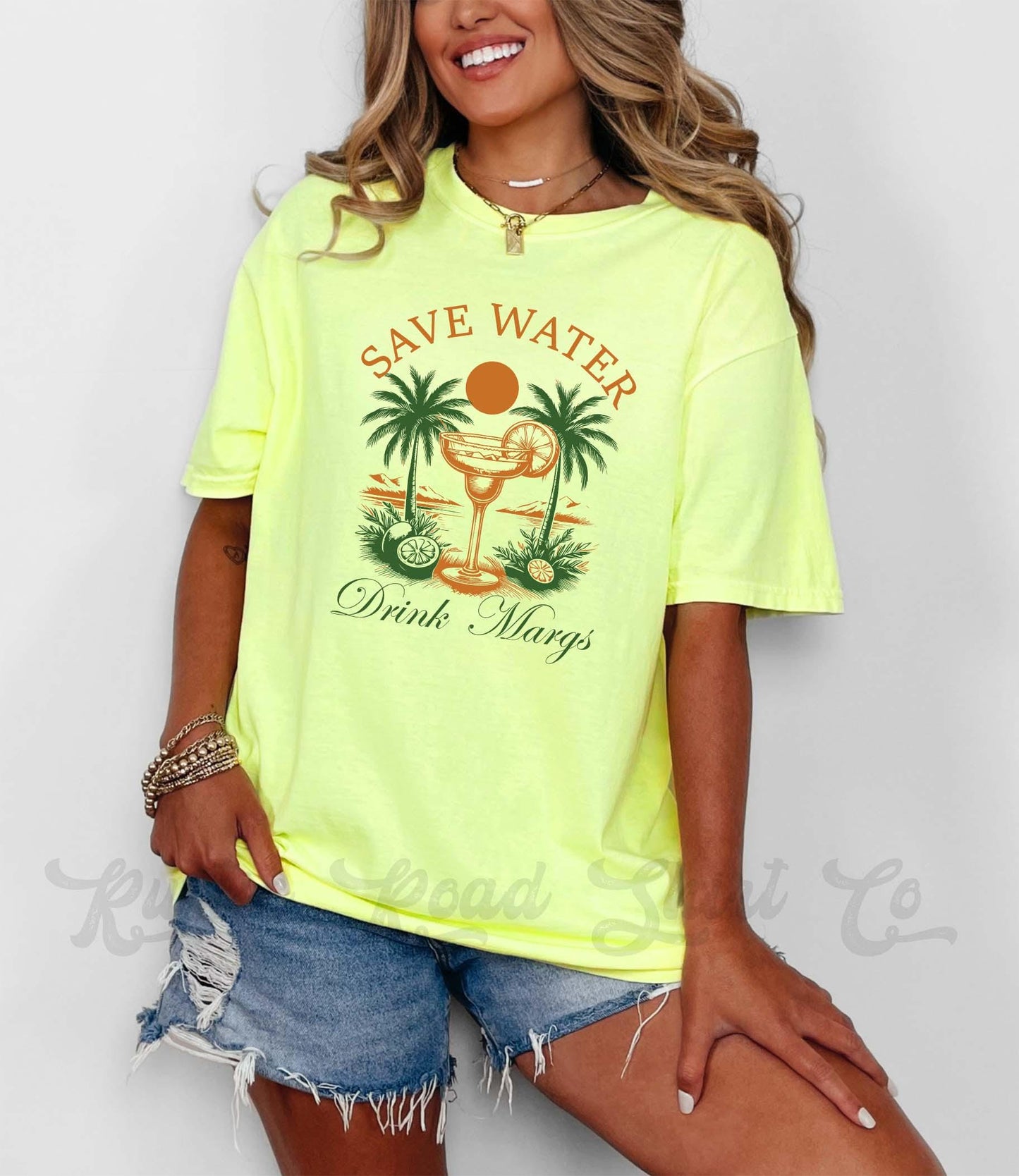 Save Water Drink Margs Shirt, Comfort Colors Shirt, Beach Shirt, Summer Shirt, Oversized Shirt, Plus Sized Shirt