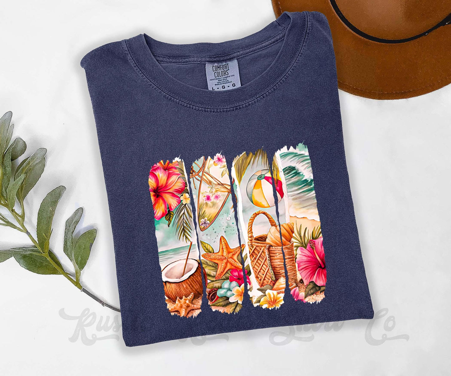 Summer Vibes Shirt, Comfort Colors® Shirt, Beach Vacation Shirt, Summer Shirt, Oversized Shirt, Plus Sized Shirt