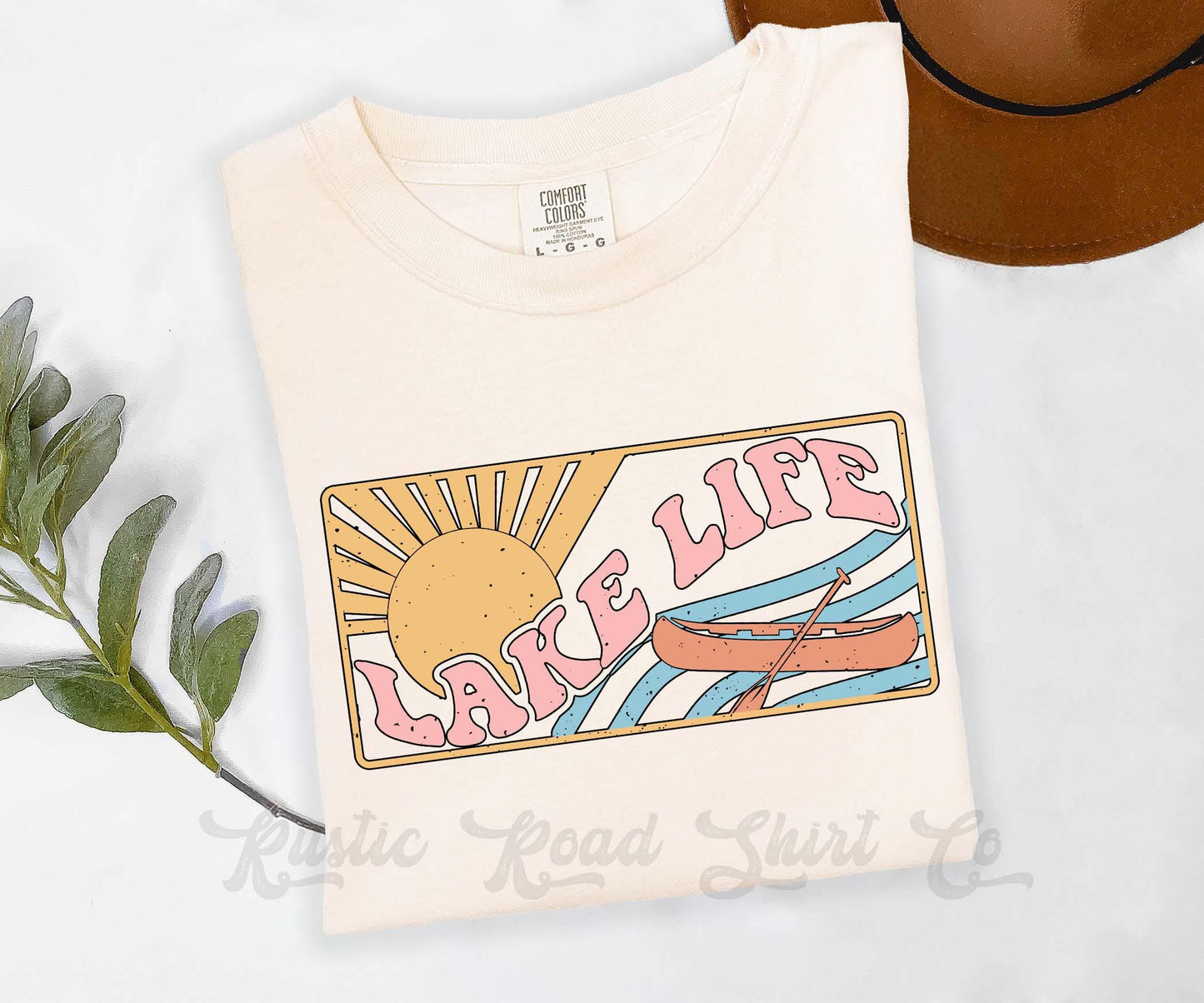 Lake Life Shirt, Comfort Colors Shirt, Lake Bum Shirt, Summer Shirt, Oversized Shirt, Plus Sized Shirt