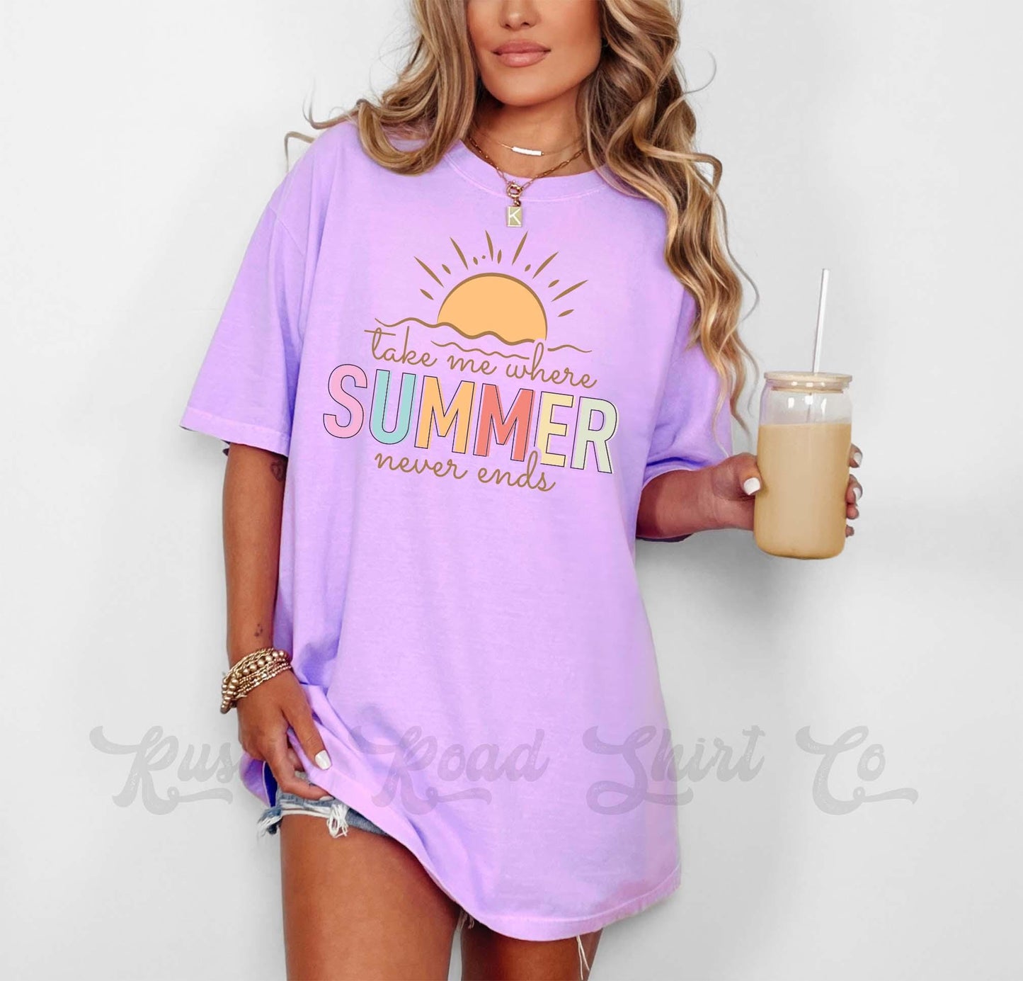 Summer Time Shirt, Comfort Colors Shirt, Lake Bum Shirt, Summer Shirt, Oversized Shirt, Plus Sized Shirt