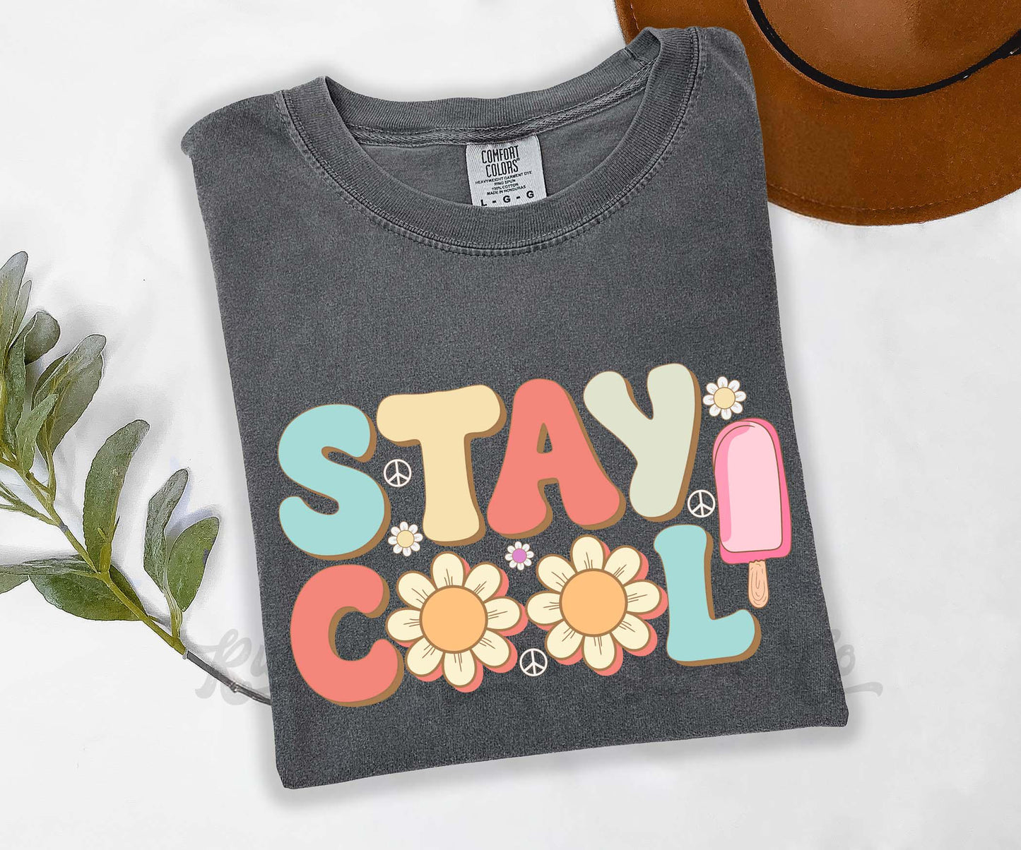 Stay Cool Shirt, Comfort Colors Shirt, Lake Bum Shirt, Summer Shirt, Oversized Shirt, Plus Sized Shirt