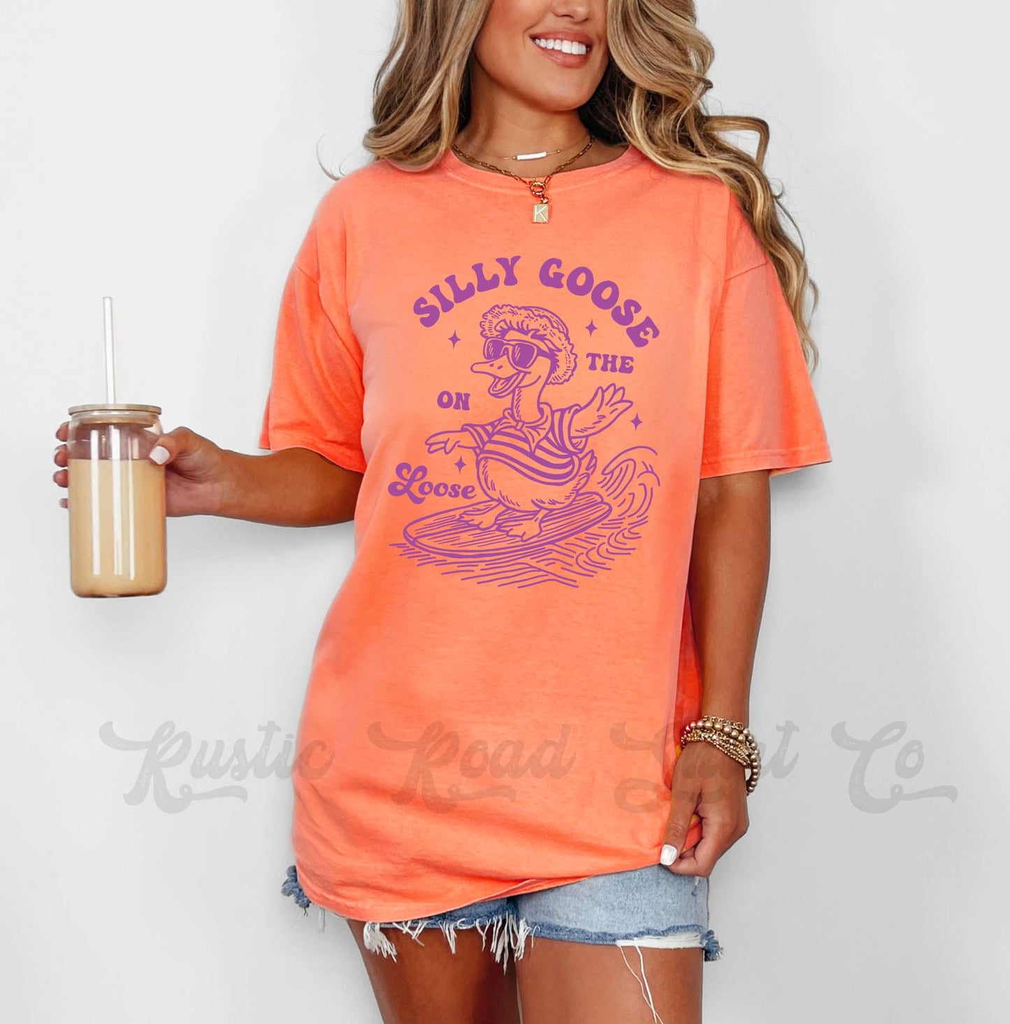 Silly Goose Shirt, Comfort Colors® Shirt, Yee Haw Shirt, Summer Shirt, Oversized Shirt, Plus Sized Shirt