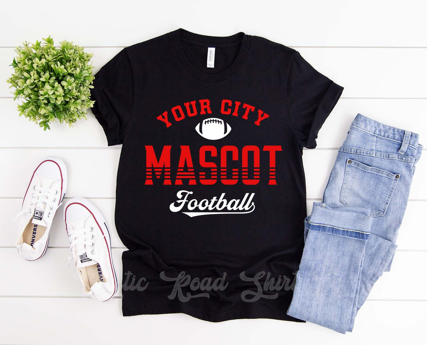 Custom Football Team Shirt, Football Mom Shirt, Football Sister Shirt, Football Girlfriend, Football Jersey