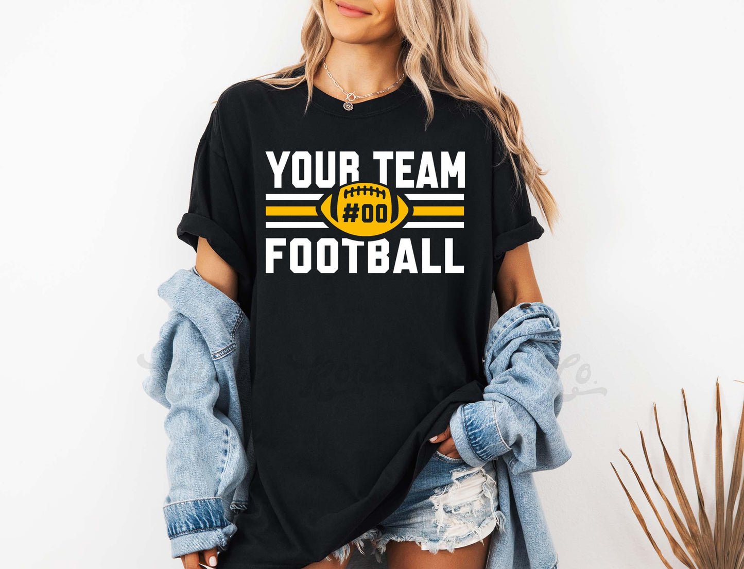 Football Team Shirt, Comfort Colors Shirt, Custom Football Shirt, Football Mom Shirt, Football Mama Shirt