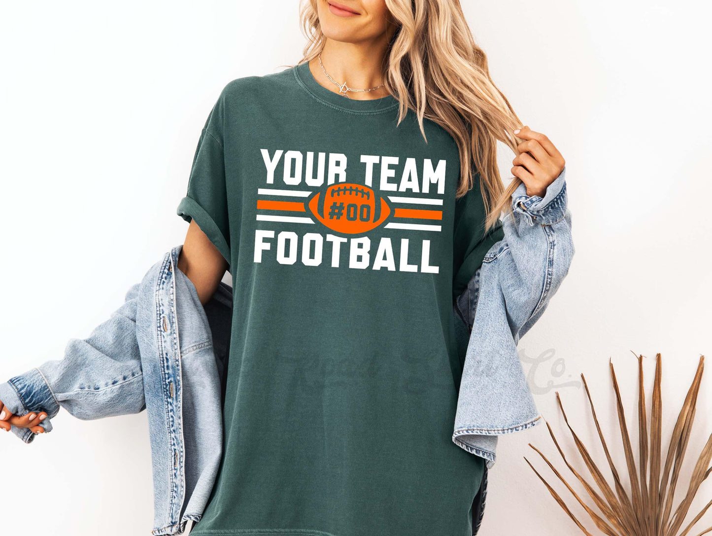 Football Team Shirt, Comfort Colors Shirt, Custom Football Shirt, Football Mom Shirt, Football Mama Shirt