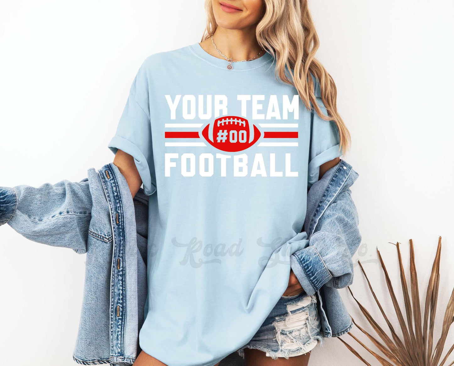 Football Team Shirt, Comfort Colors Shirt, Custom Football Shirt, Football Mom Shirt, Football Mama Shirt