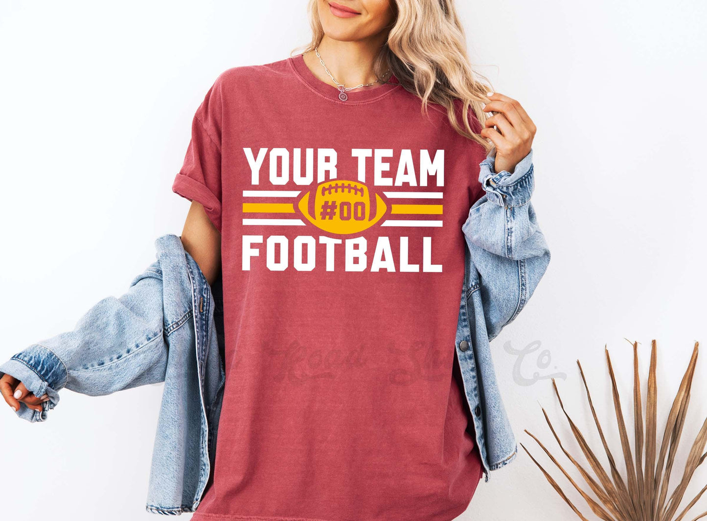Football Team Shirt, Comfort Colors Shirt, Custom Football Shirt, Football Mom Shirt, Football Mama Shirt