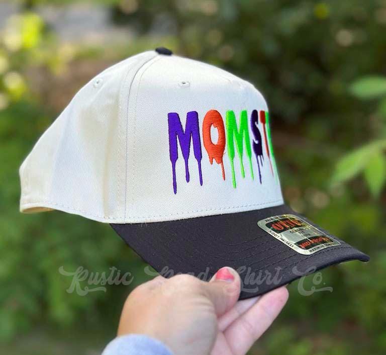 Halloween Trucker Hat, Momster Halloween Hat, Halloween Trucker Hat, Mom Halloween Hat