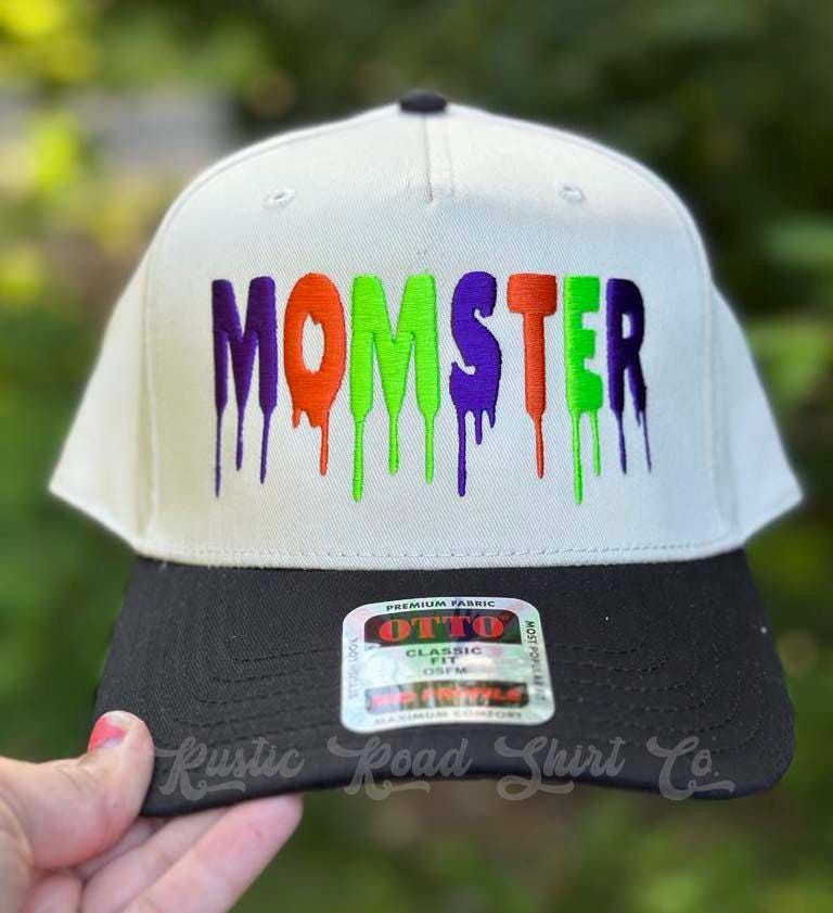 Halloween Trucker Hat, Momster Halloween Hat, Halloween Trucker Hat, Mom Halloween Hat