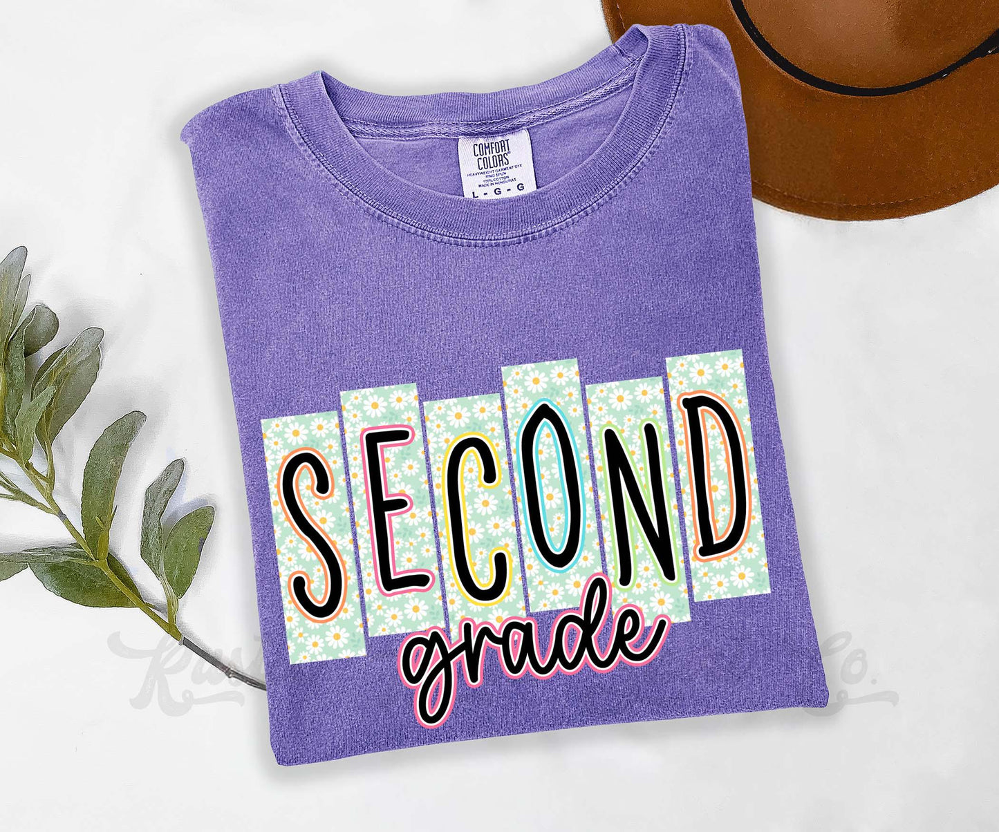Second Grade Shirt, Comfort Colors Shirt, 2nd Grade Girls Shirt, Teacher Shirt, Back to School Shirt