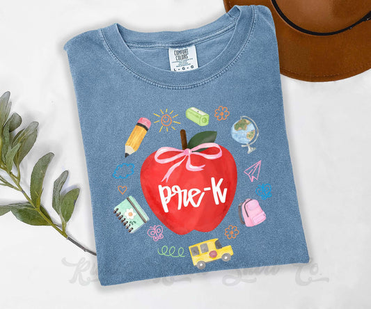 Pre-K Teacher Shirt, Comfort Colors Shirt, Preschool Teacher Shirt, Teacher Shirt, Back to School Shirt