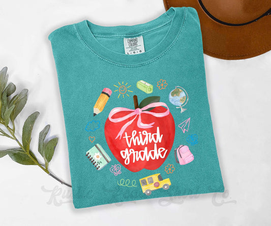 3rd Grade Teacher Shirt, Comfort Colors Shirt, Third Grade Shirt, Teacher Shirt, Back to School Shirt