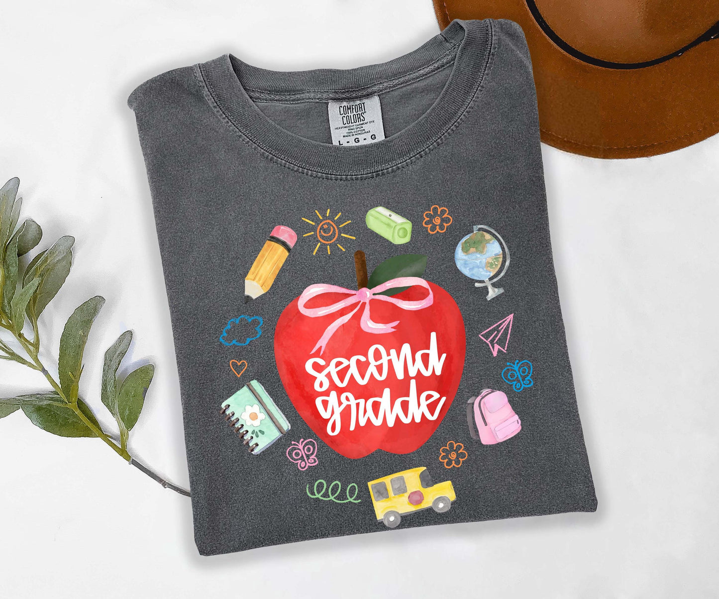 2nd Grade Teacher Shirt, Comfort Colors Shirt, Second Grade Shirt, Teacher Shirt, Back to School Shirt