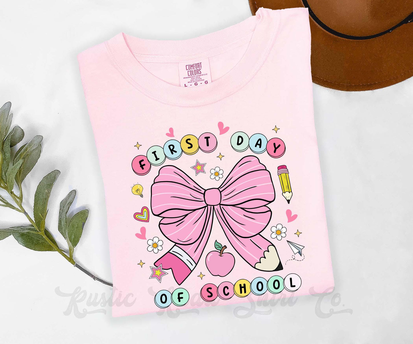 First Day of School Shirt, Comfort Colors Shirt, Back to School Shirt, Teacher Shirt, Back to School Shirt