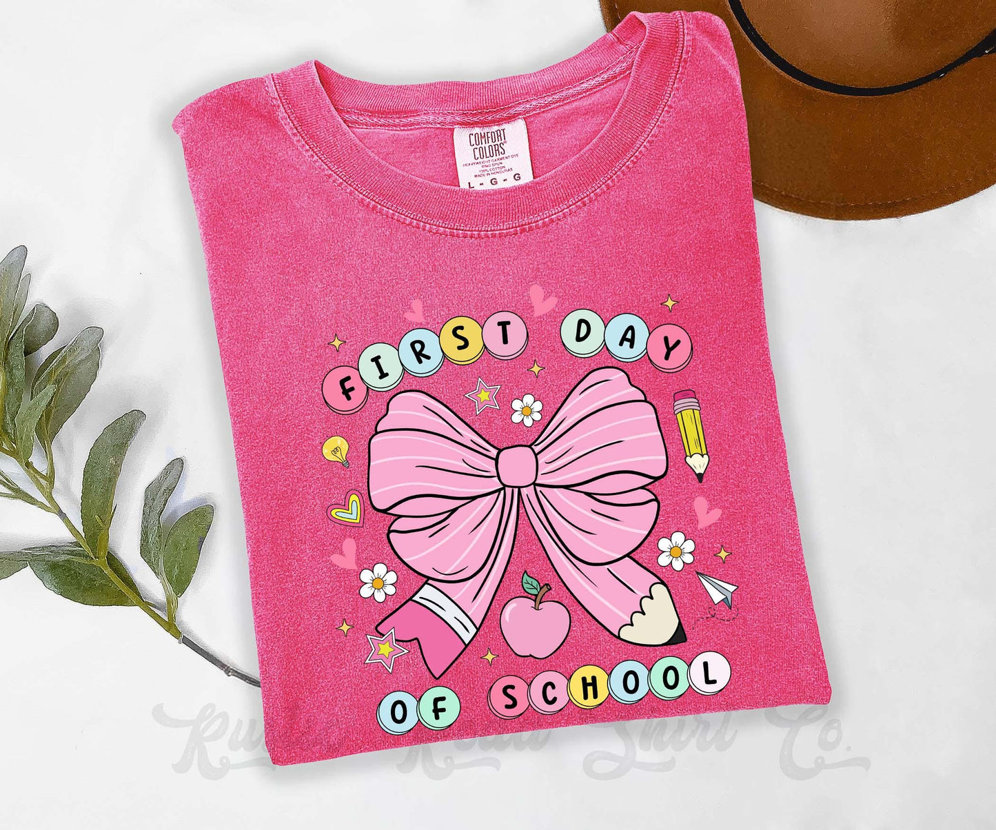 First Day of School Shirt, Comfort Colors Shirt, Back to School Shirt, Teacher Shirt, Back to School Shirt