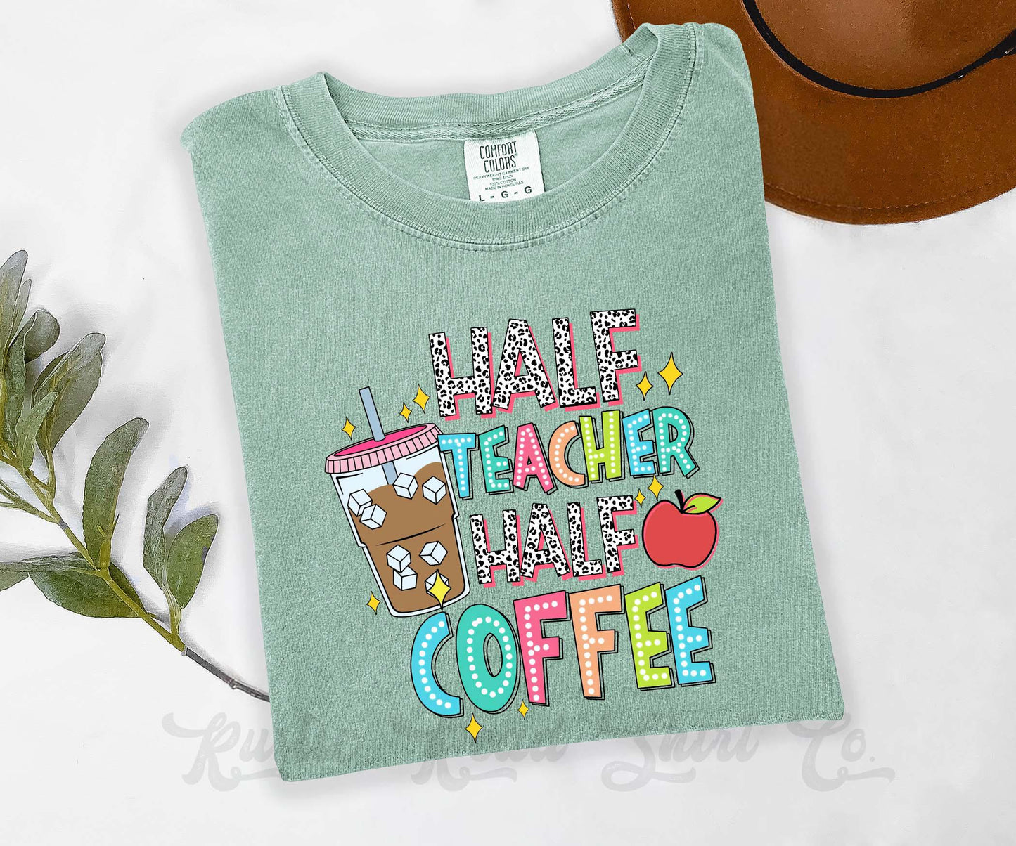 Coffee Teacher Comfort Colors Shirt, Back to School Shirt, Teacher Shirt, Back to School Shirt