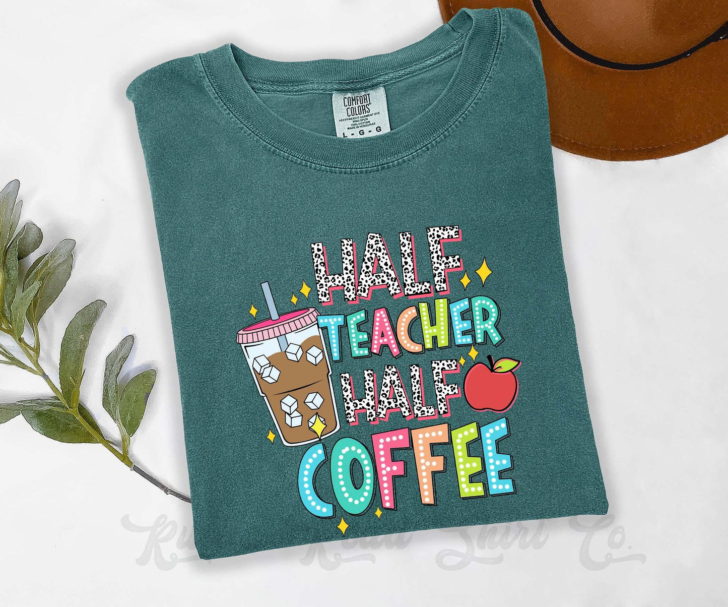 Coffee Teacher Comfort Colors Shirt, Back to School Shirt, Teacher Shirt, Back to School Shirt