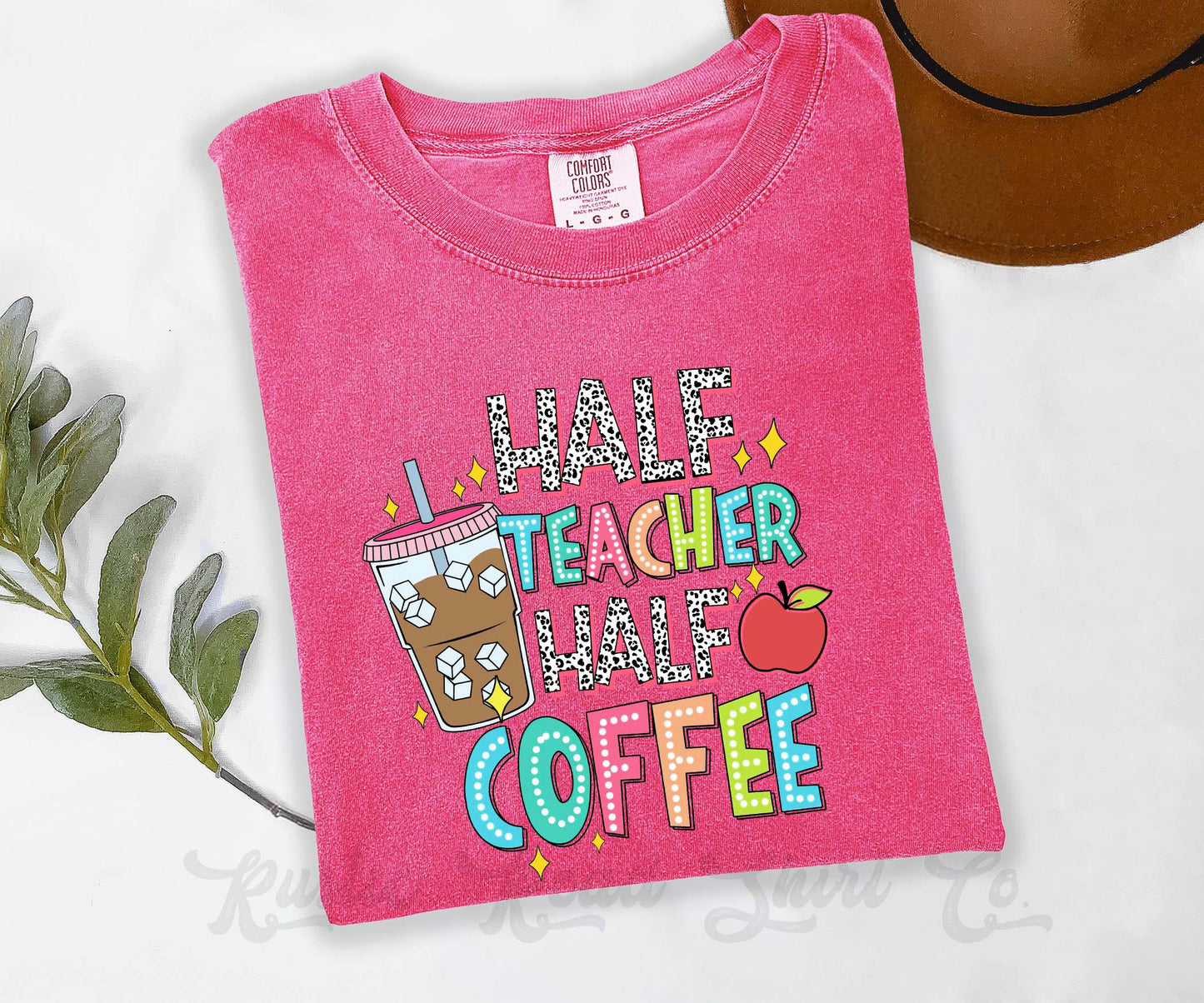 Coffee Teacher Comfort Colors Shirt, Back to School Shirt, Teacher Shirt, Back to School Shirt