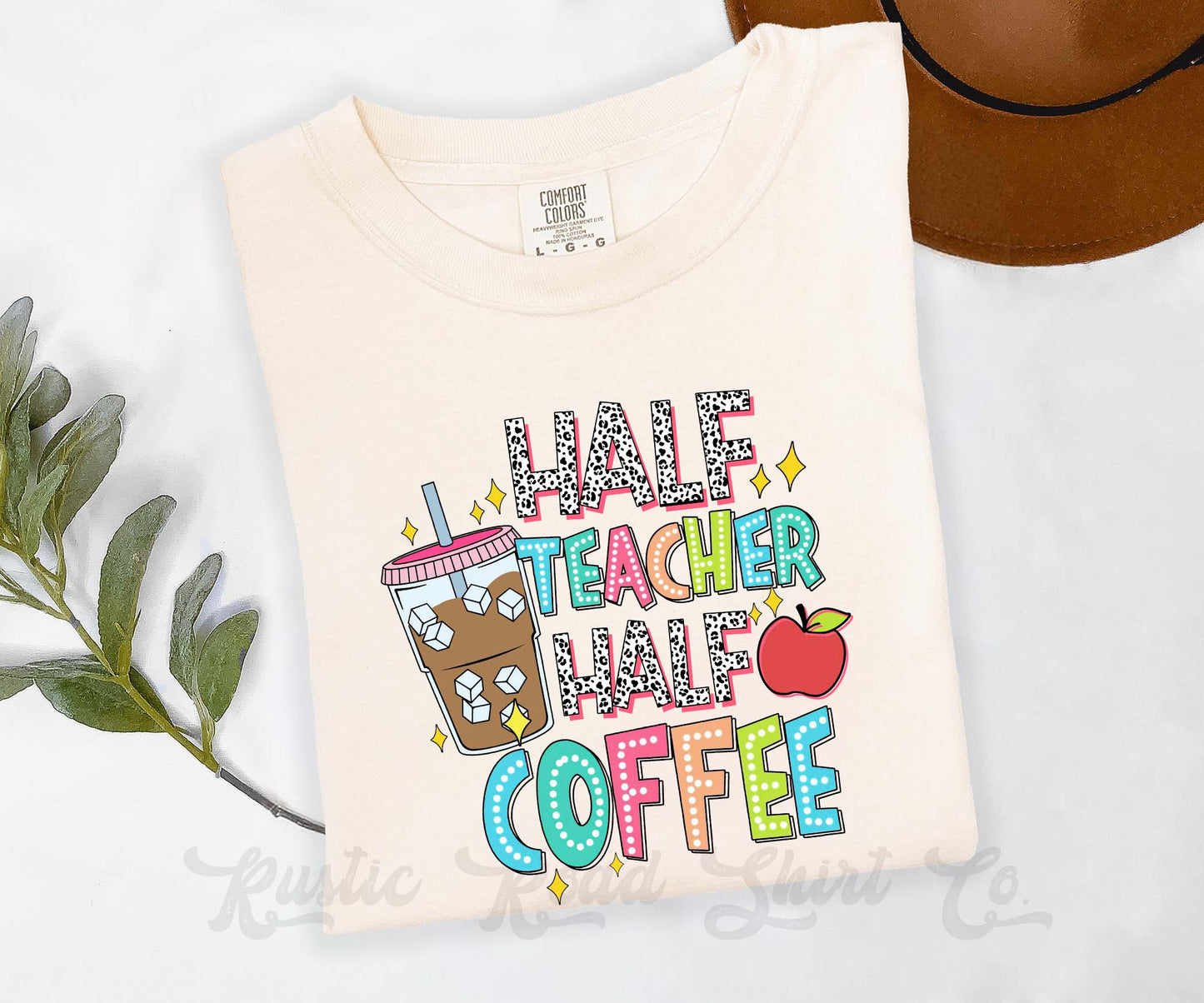 Coffee Teacher Comfort Colors Shirt, Back to School Shirt, Teacher Shirt, Back to School Shirt