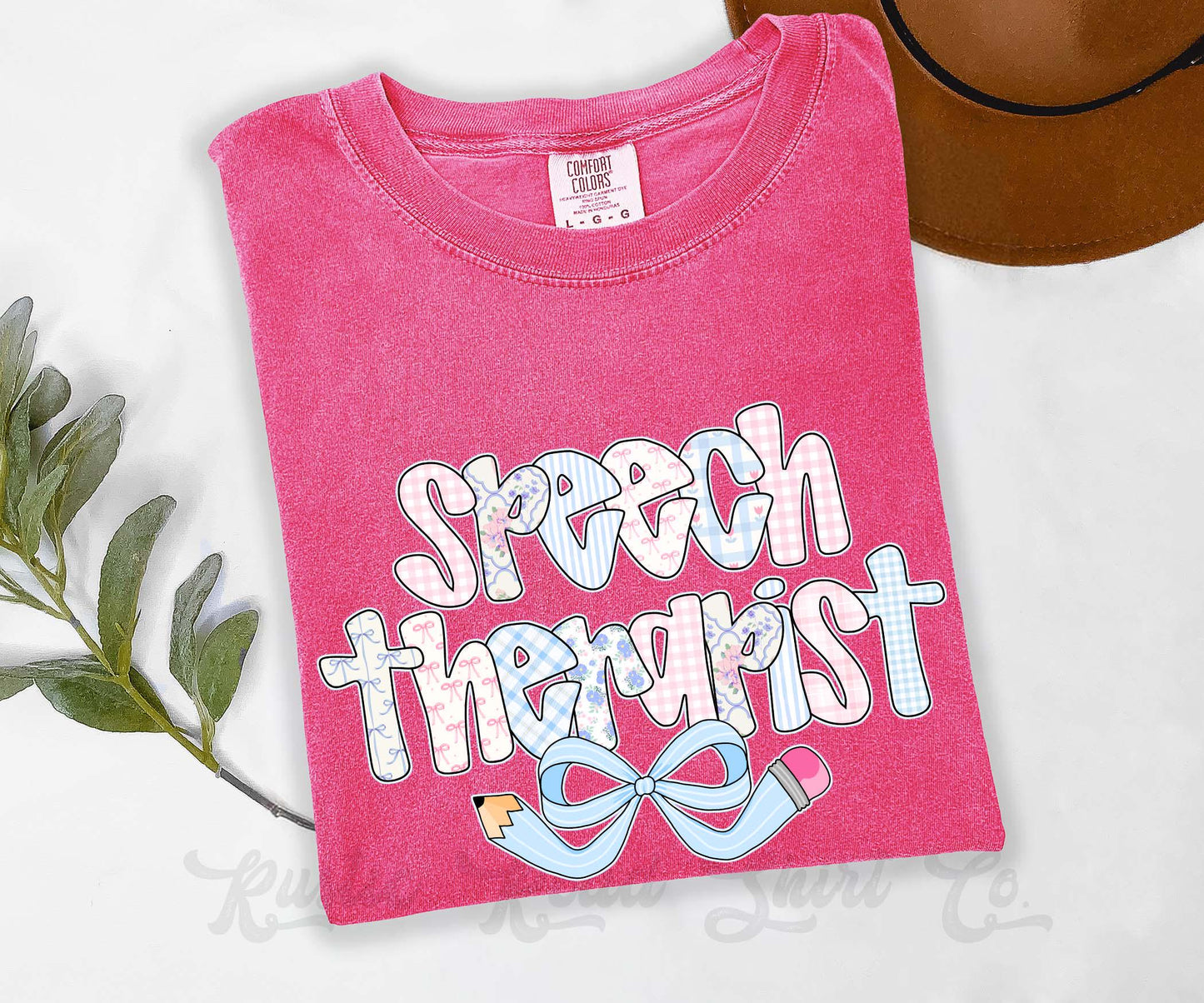 Speech Therapist Comfort Colors Shirt, Back to School Shirt, Teacher Shirt, Back to School Shirt