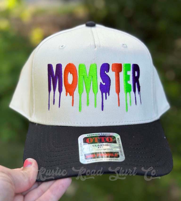 Halloween Trucker Hat, Momster Halloween Hat, Halloween Trucker Hat, Mom Halloween Hat