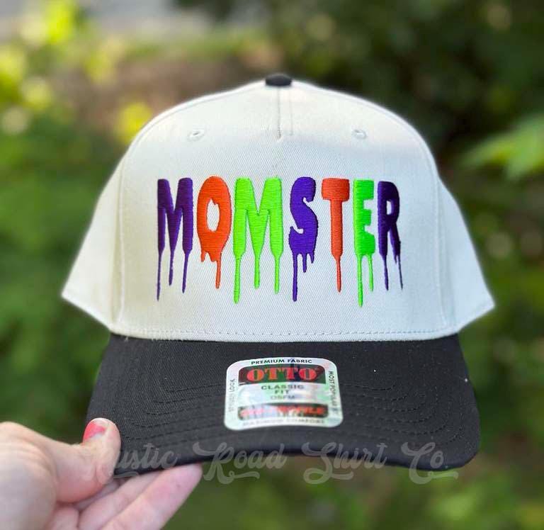 Halloween Trucker Hat, Momster Halloween Hat, Halloween Trucker Hat, Mom Halloween Hat